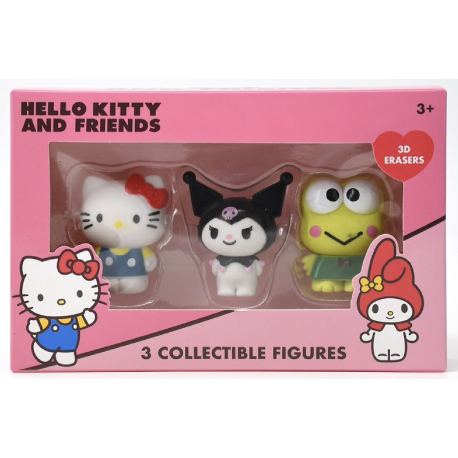 HELLO KITTY 3D PACK 3PZ