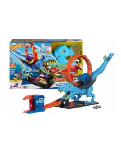 HOT WHEELS CITY SFRECCIA SU T-REX