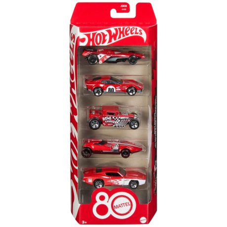 HW AUTO PACK 5PZ 80 ANNIVERSARIO
