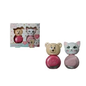 LULU BLUSH SMALTI ORSETTO GATTINO PACK2