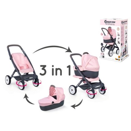 MAXICOSI COMBI 3 IN 1 ROSA
