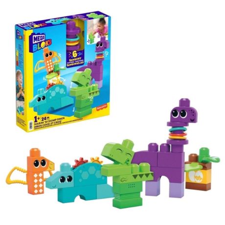 MB SENSORY DINO SCUOLA E SUONA 24PZ