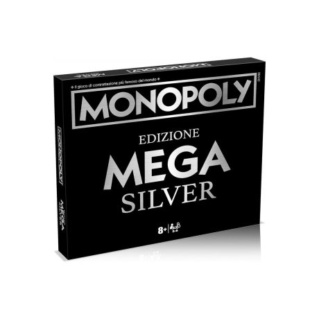 MEGA MONOPOLY EDIZIONE SILVER