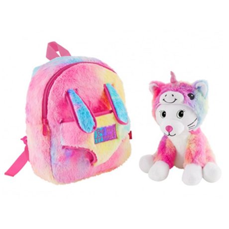 MINI ZAINO CON PELUCHE EMI CAT PERLETTI TOYS