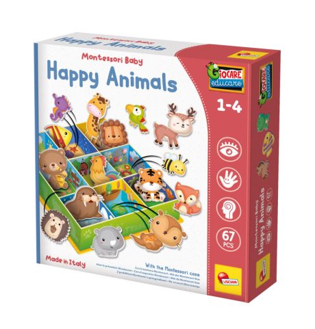 MONTESSORI BABY BACHECA ANIMALI E AMBIENTI
