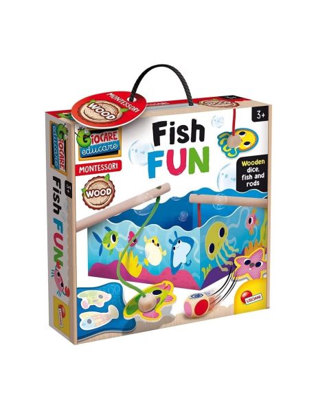 MONTESSORI LEGNO FISH FUN