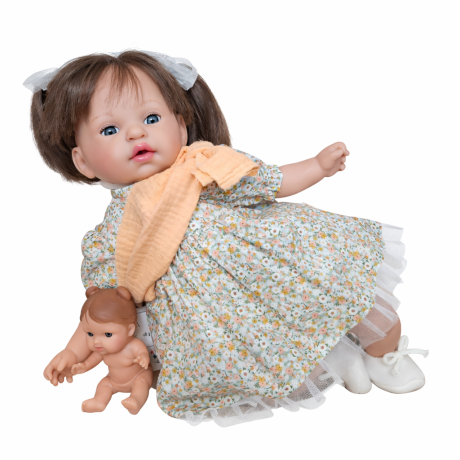 MUNECA ALEX CON BEBE' BROWN