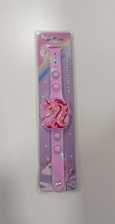 OROLOGIO UNICORN POP IT