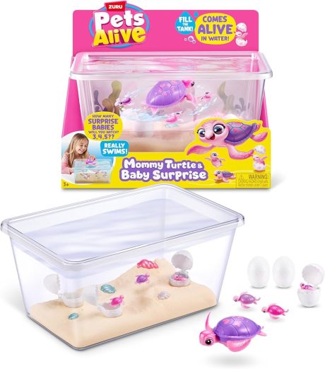 PA MAMA TURTLE & BABY SURPRISE PLAYSET