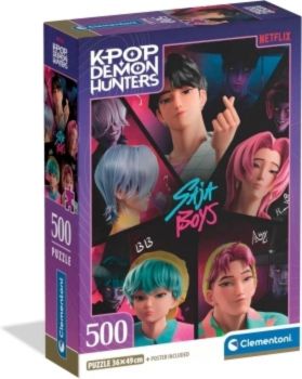 PUZZLE DA 500 K-POP DEMON HUNTERS