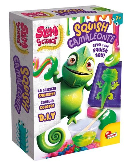 SLUMI SCIENCE POCKET SQUISH CAMALEONTE