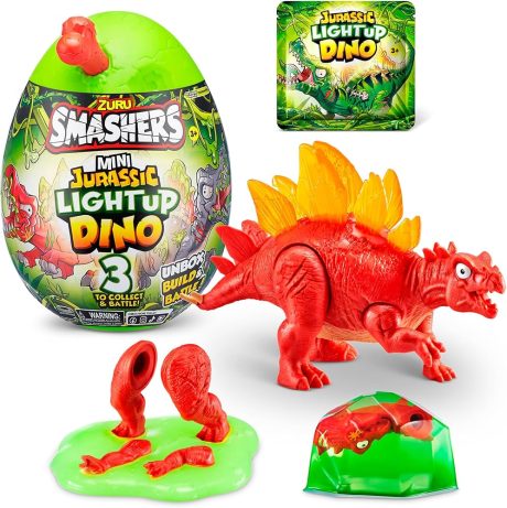 SMASHERS JURASSIC SMALL LIGHT-UP DINO