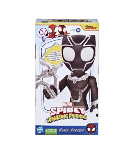 SPIDEY FIGURA MEGA BLACK PANTHER
