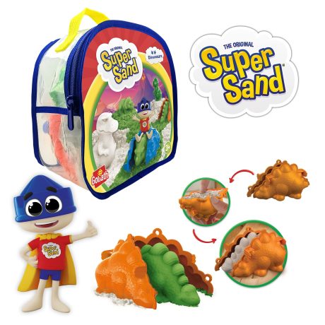 SUPER SAND BACKPACK DINOSAUR