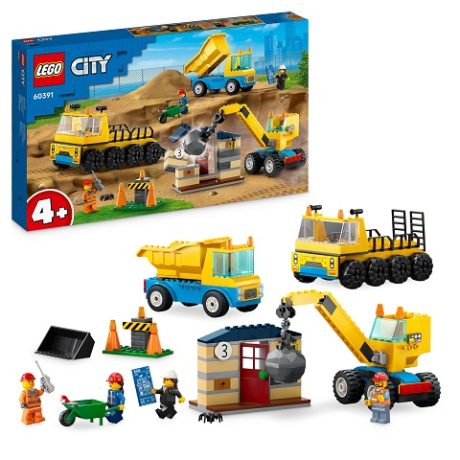 CAMION DA CANTIERE E GRU 60391