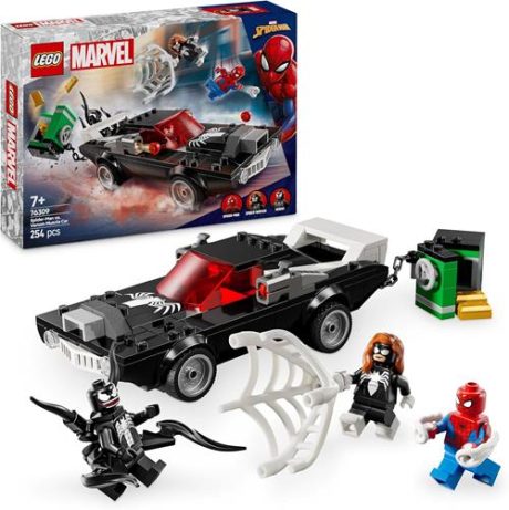 LEGO SUPER HEROES SPIDER-MAN CONTRO MUSCLE CAR DI VENOM 76309