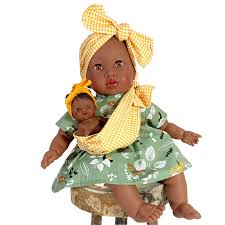 ALIKA DOLL CON BEBE' CASE