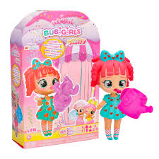 BUBOLOONS BUBIGIRL BAMBOLA 18 CM CGONFIA PALLONCINI VIOLA