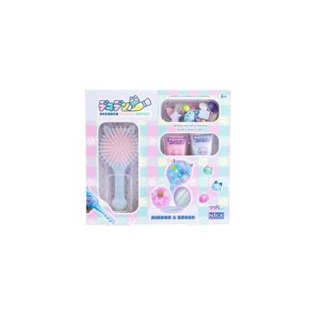 DECODEN MIRROR AND BRUSH