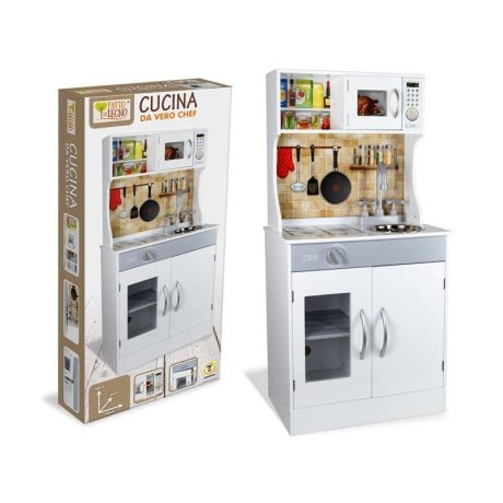 FATTO DI LEGNO - CUCINA IN LEGNO H. 90CM
