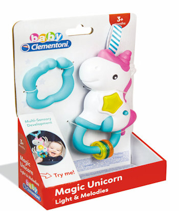 INTERACTIVE RATTLE - UNICORN