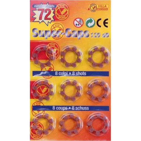 MUNIZIONI SUPER DISC 8 ROSSI