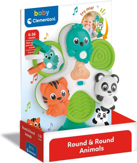 ROUND & ROUND ANIMALS HIGH CHAIR
