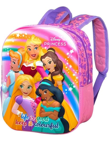 ZAINO ASILO 3D EXCLUSIVE PRINCIPESSE DISNEY