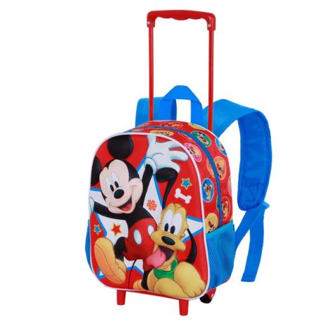 ZAINO TROLLEY ASILO 3D TOPOLINO STAR