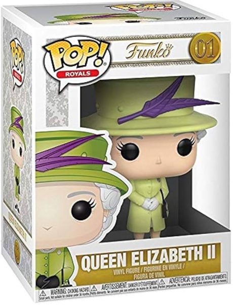 FUNKO POP VINYL ROYAL FAMILY QUEEN ELIZABETH II
