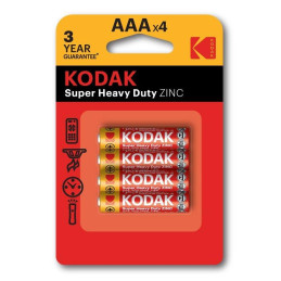 KODAK BATTERIA ZINCO HEAVY DUTY AAA