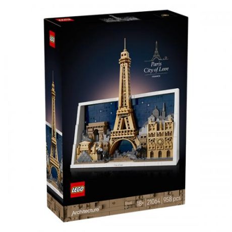 LEGO ARCHITECTURE PARIGI CITTA AMORE