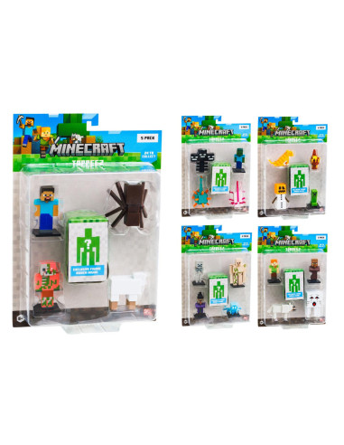 MINECRAFT SERIE2 3D PACK 5