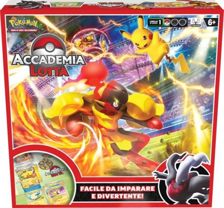 PKM GIOCO IN SCATOLA ACCADEMIA LOTTA