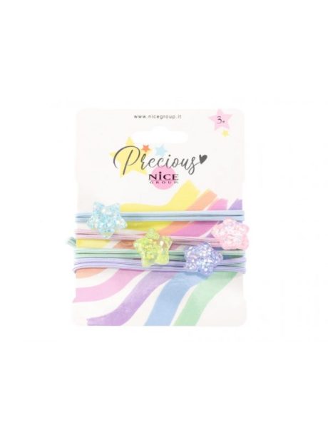 STAR IS A STAR HAIR BANDS 4PZ