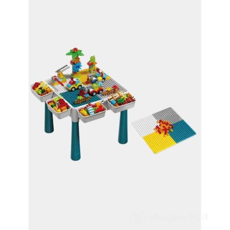 TAVOLO CON COSTRUZIONI 200PZ