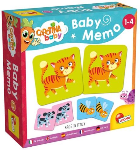 CAROTINA BABY MEMO ANIMALI