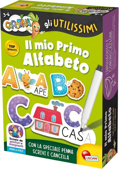 CAROTINA GLI UTILISSIMI IL MIO PRIMO ALFABETO