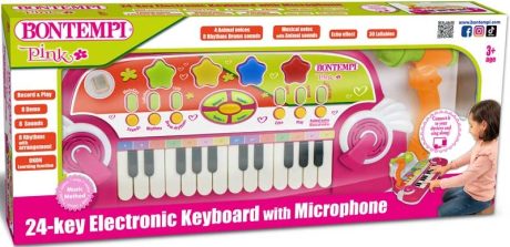 TASTIERA ELETTRONICA 24 TASTI CON MICROFONO